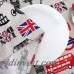 Británico bandera Lino rectangular mantel Comedor Cocina paño de tabla para la tabla de la boda del partido cubierta picnic toalla colchón ali-75236940